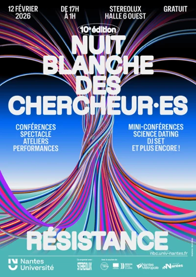Affiche Nuit Blanche des Chercheur.es 2026
