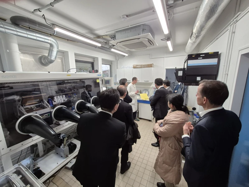 Visite Institut des matériaux de Nantes Jean Rouxel