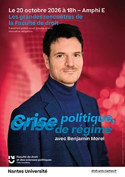Affiche : Crise de régime, crise politique avec Benjamin Morel