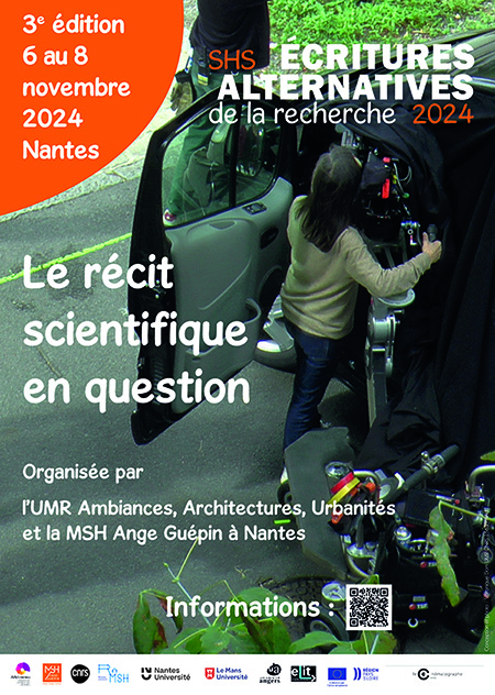 Affiche Ecritures Alternatives SHS 2024