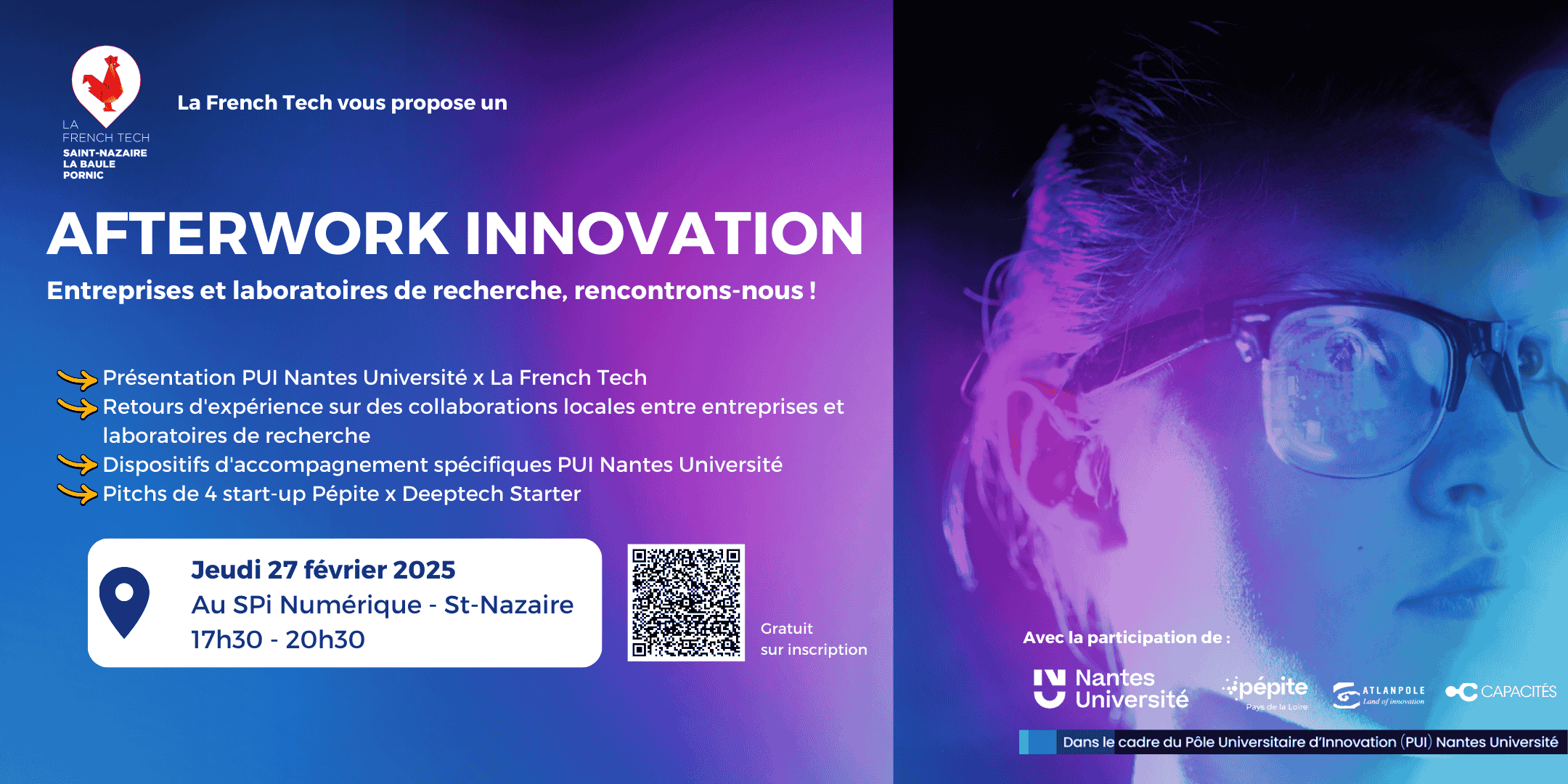 afterwork PUI nantes universite french tech baniere 2025