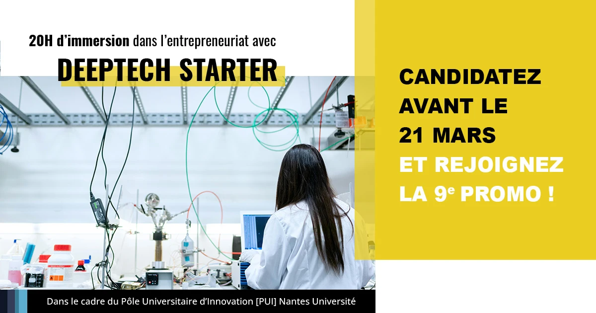 Deeptech Starter 9 candidatures