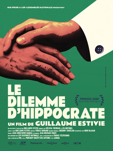 Affiche documentaire Le dilemne d'Hippocrate