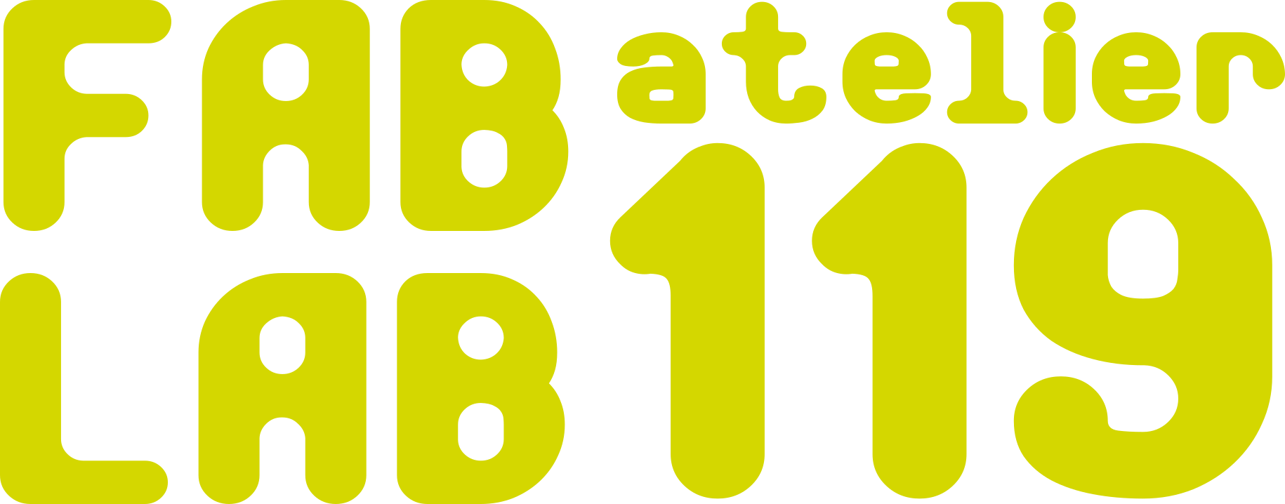 logo fablab Atelier 119