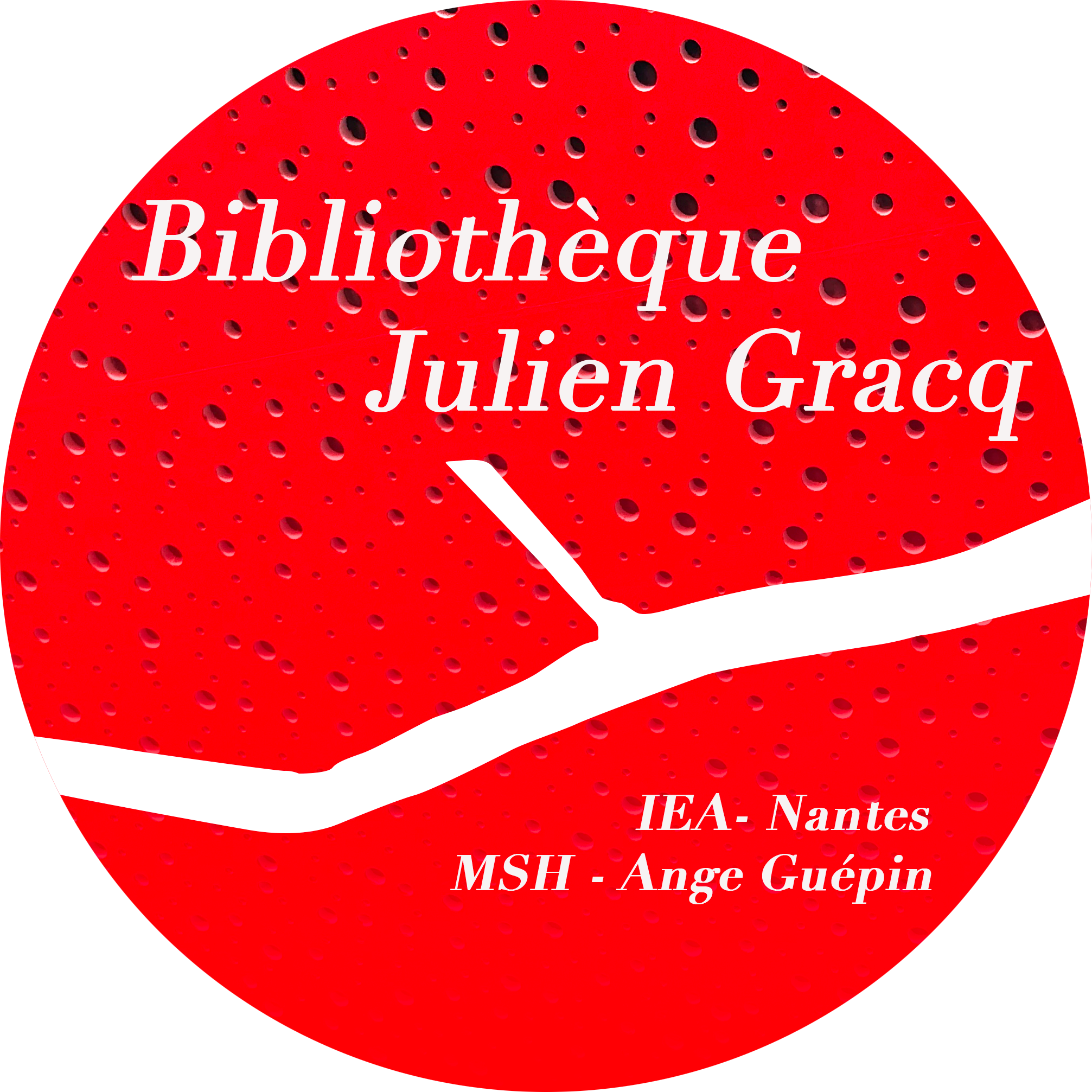 Logo bibliothèque Julien Gracq MSH Ange Guépin