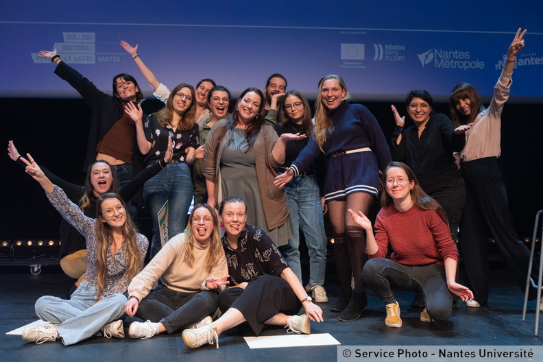 Les candidates et candidats de la finale nantaise de MT180.