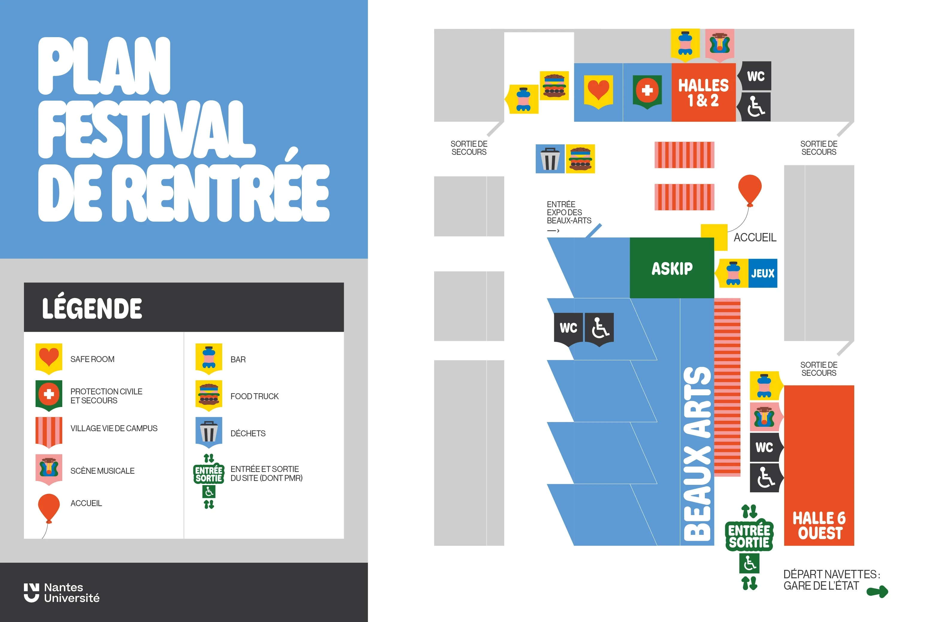 Plan du festival de rentrée